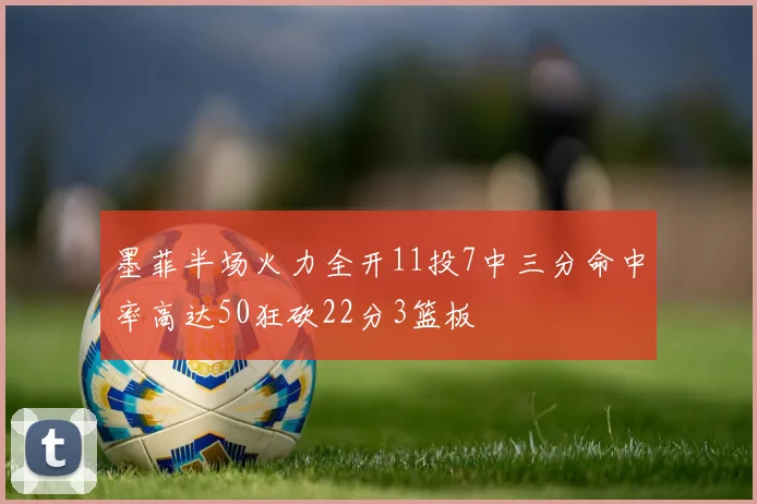 墨菲半场火力全开11投7中三分命中率高达50狂砍22分3篮板