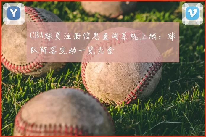 CBA球员注册信息查询系统上线，球队阵容变动一览无余