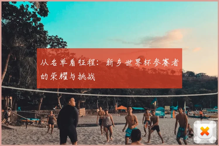 从名单看征程:新乡世界杯参赛者的荣耀与挑战