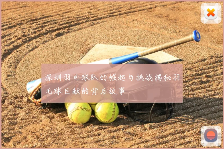 深圳羽毛球队的崛起与挑战揭秘羽毛球巨献的背后故事