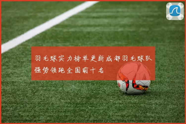 羽毛球实力榜单更新成都羽毛球队强势领跑全国前十名