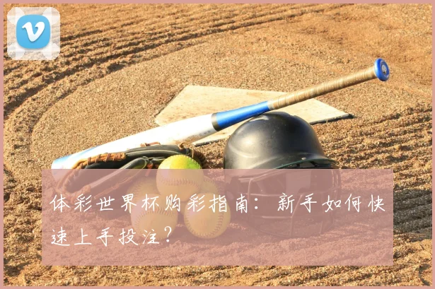 体彩世界杯购彩指南：新手如何快速上手投注？